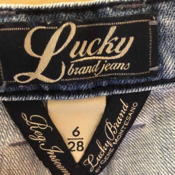 Lucky Brand jeans Boone Easy Rider size6/28 - Picture 3 of 8